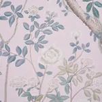 MADAME DE POMPADOUR PANEL SET - BLUSH Schumacher Wallpaper | MADAME DE POMPADOUR PANEL SET BLUSH Schumacher Wallpaper wallpaper - SKU 5008542