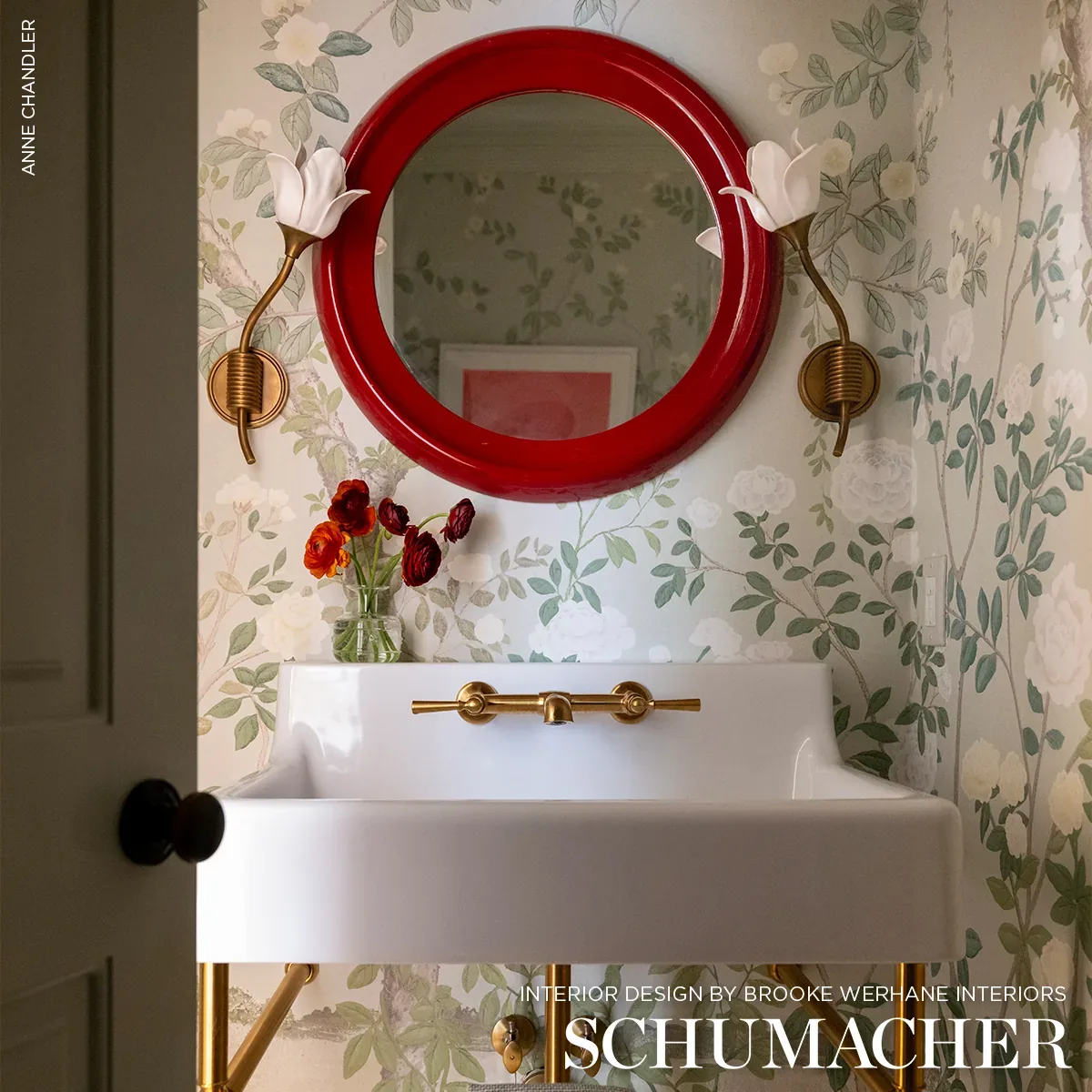 MADAME DE POMPADOUR PANEL SET GREY Schumacher Wallpaper wallpaper - SKU 5008545
