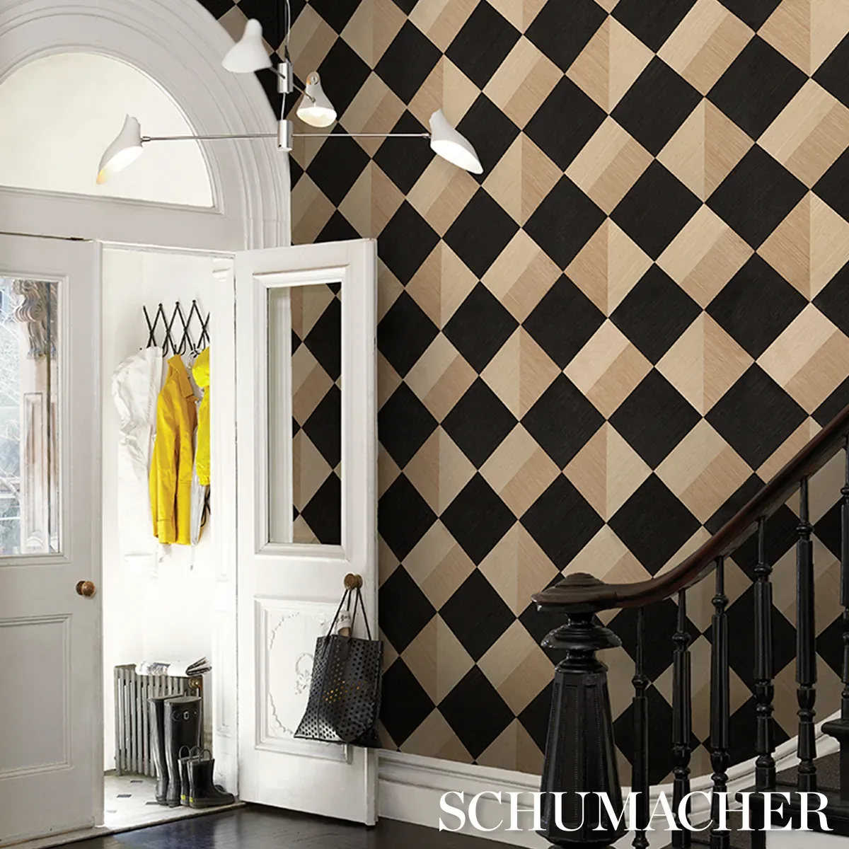 MAESTRO DARK ARTS Schumacher Wallpaper wallpaper - SKU 5016881