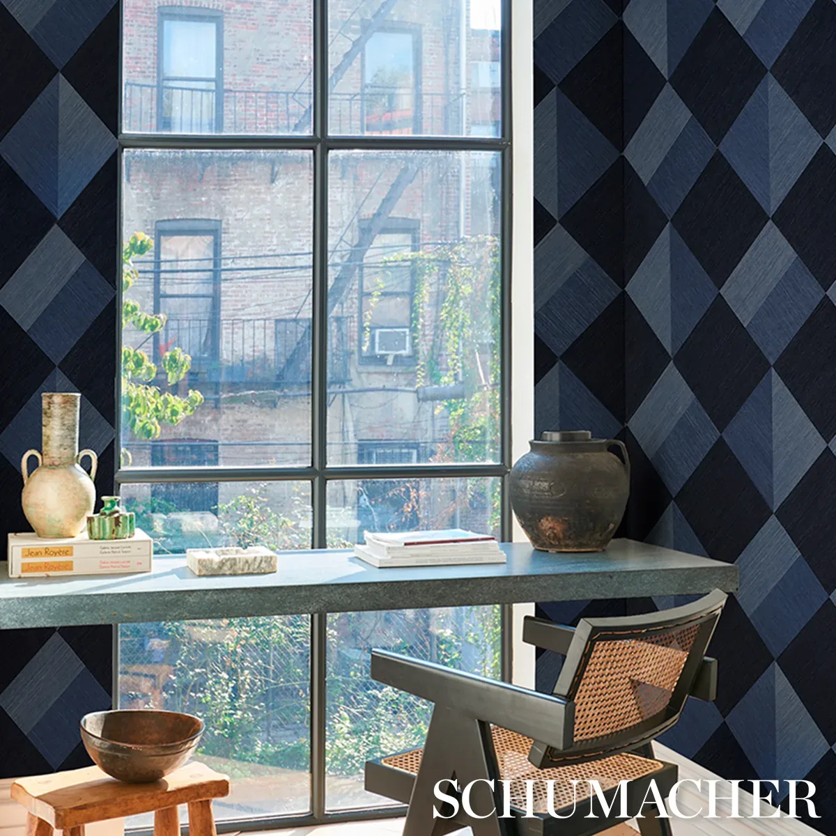 MAESTRO FORMENTERA Schumacher Wallpaper wallpaper - SKU 5016880