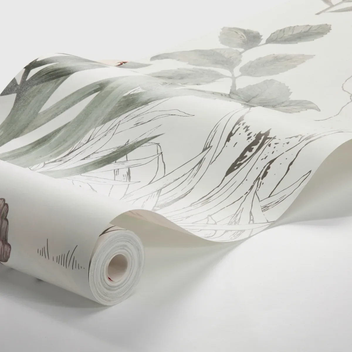 MAGIC FOREST MURAL IVORY Schumacher Wallpaper wallpaper - SKU 7481