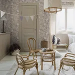 MAGIC FOREST TAUPE Schumacher Wallpaper wallpaper - SKU 6933