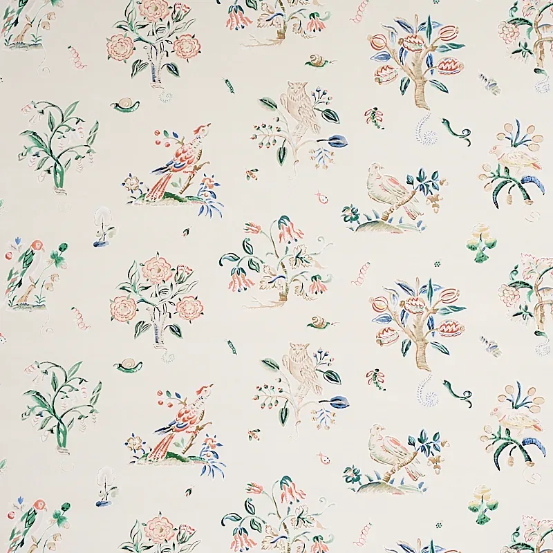 MAGICAL MENAGERIE PRIMARY Schumacher Wallpaper wallpaper - SKU 5012211