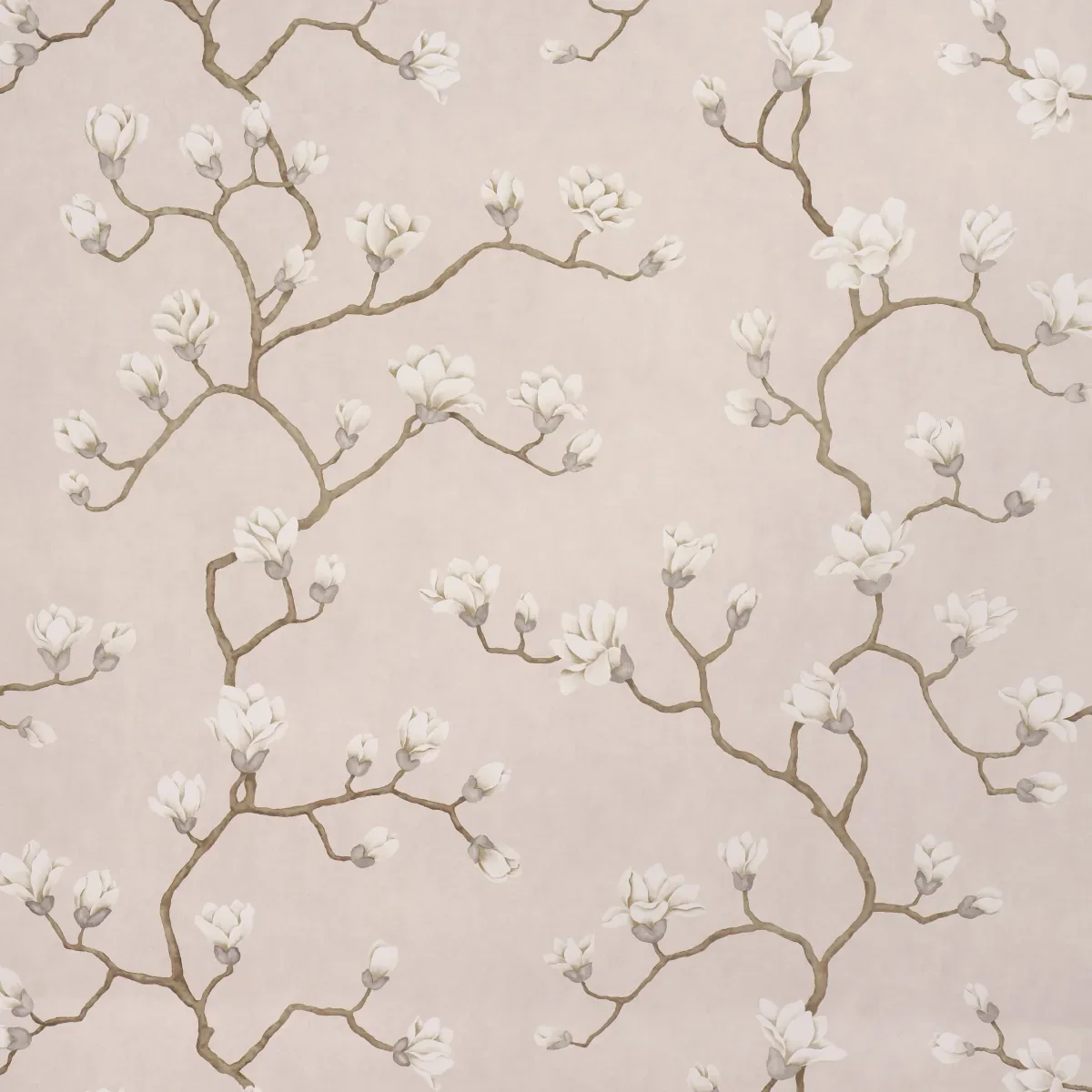 MAGNOLIA TREE DUSTY BLUSH Schumacher Wallpaper wallpaper - SKU 5016933