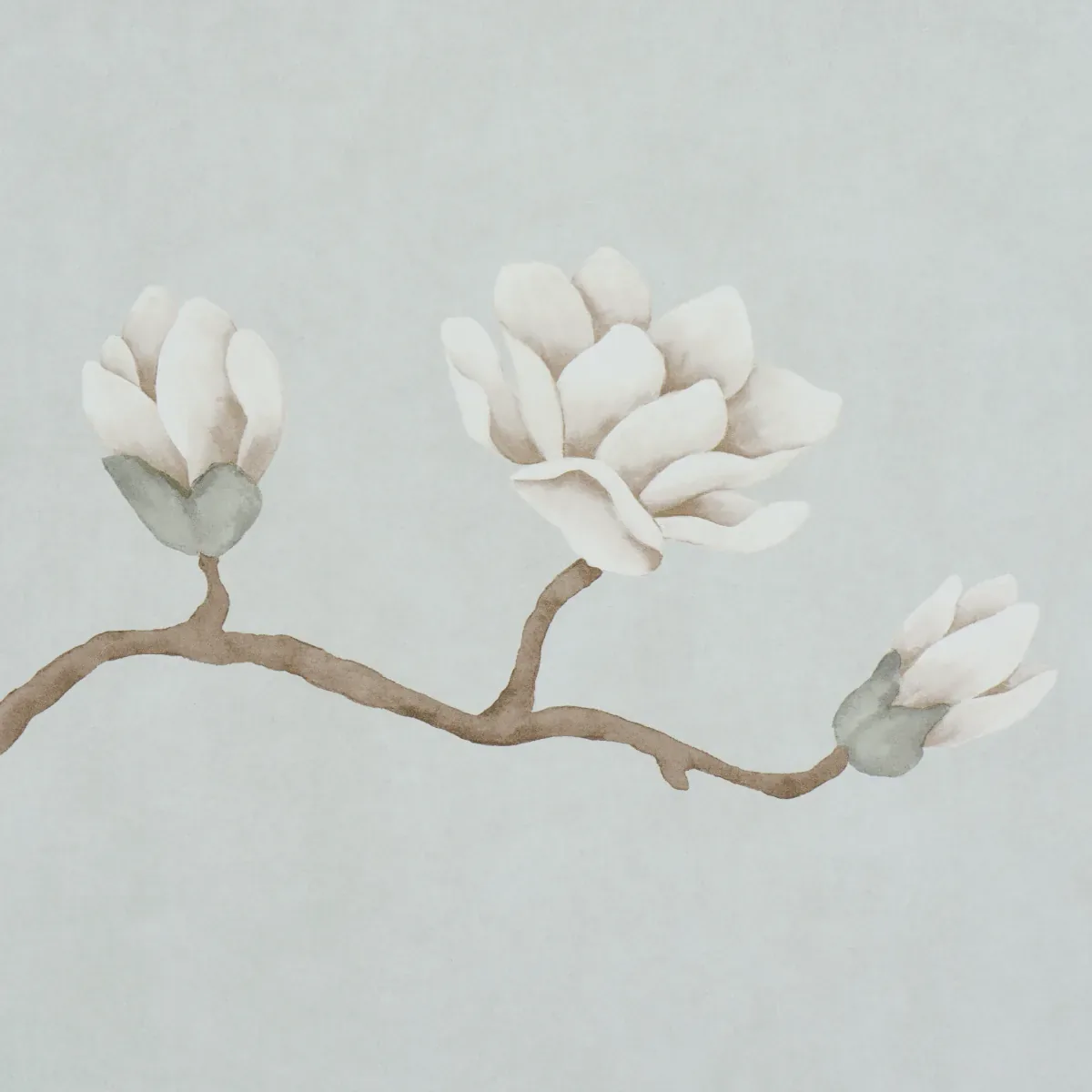 MAGNOLIA TREE DUSTY SKY Schumacher Wallpaper wallpaper - SKU 5016930