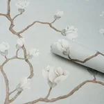 MAGNOLIA TREE DUSTY SKY Schumacher Wallpaper wallpaper - SKU 5016930