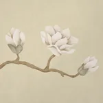 MAGNOLIA TREE SOFT GOLD Schumacher Wallpaper wallpaper - SKU 5016932