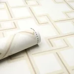 MAH JONG LIGHT IVORY Schumacher Wallpaper wallpaper - SKU 5014930