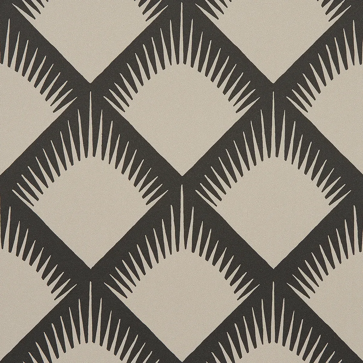 MAIZE BLACK & CREAM Schumacher Wallpaper wallpaper - SKU 5015040