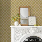 MAIZE MUSTARD Schumacher Wallpaper wallpaper - SKU 5015042