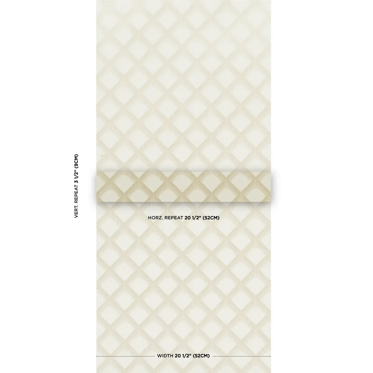 MAIZE SOFT GOLD Schumacher Wallpaper wallpaper - SKU 5015041