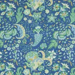 MAJORELLE BLUE Schumacher Wallpaper wallpaper - SKU 5011350