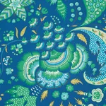 MAJORELLE BLUE Schumacher Wallpaper wallpaper - SKU 5011350
