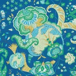 MAJORELLE BLUE Schumacher Wallpaper wallpaper - SKU 5011350