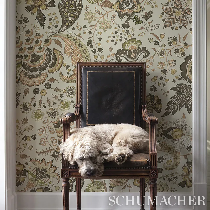 MAJORELLE BLUE Schumacher Wallpaper wallpaper - SKU 5011350