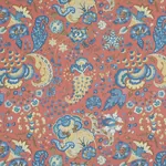 MAJORELLE RED Schumacher Wallpaper wallpaper - SKU 5011351
