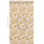 MALABAR VINE BLUSH Schumacher Wallpaper wallpaper - SKU 5012342