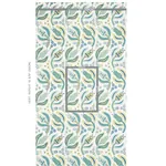 MALABAR VINE PEACOCK Schumacher Wallpaper wallpaper - SKU 5012340