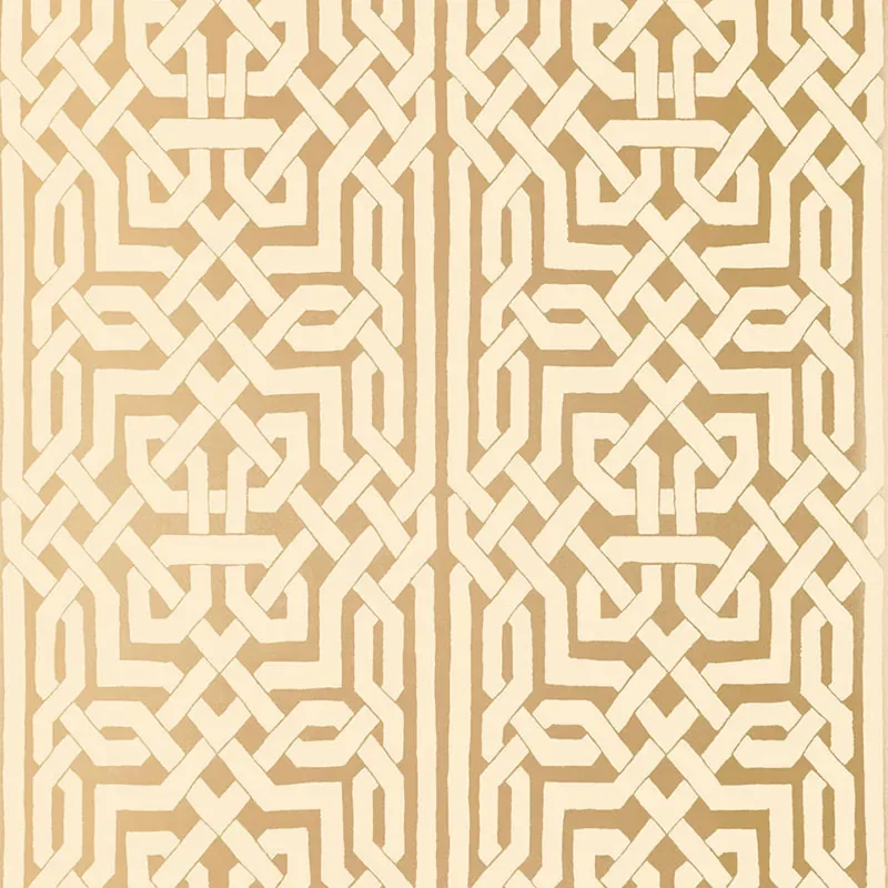MALAGA GOLD Schumacher Wallpaper wallpaper - SKU 5005931