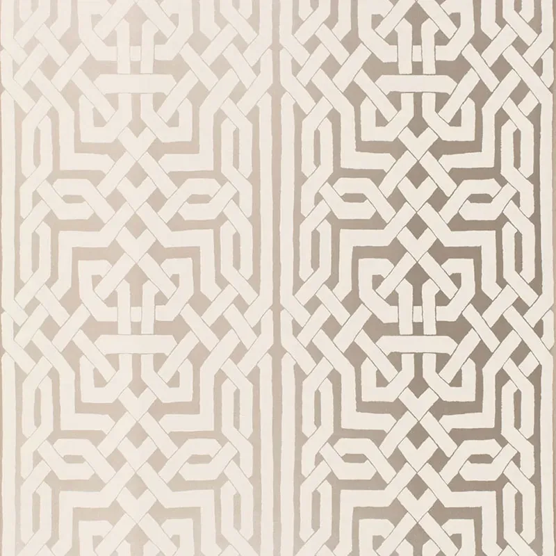 MALAGA SILVER Schumacher Wallpaper wallpaper - SKU 5005932