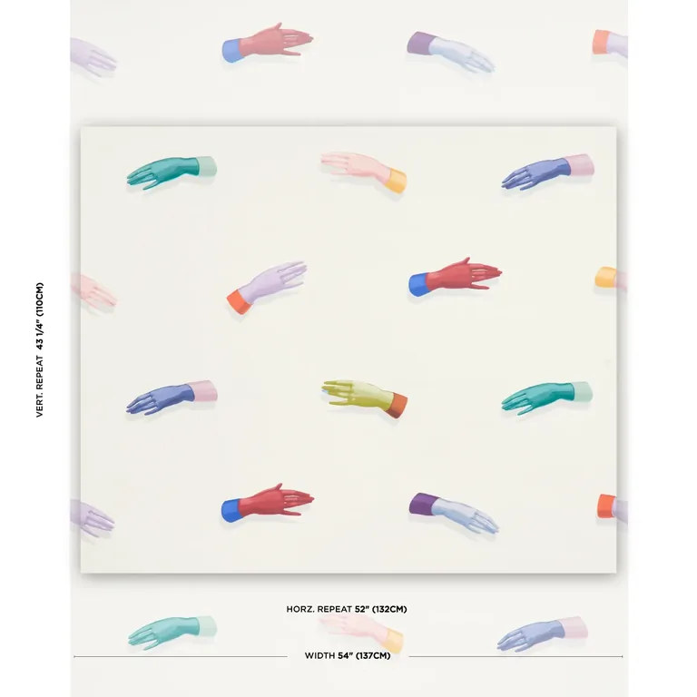 color MULTI ON IVORY