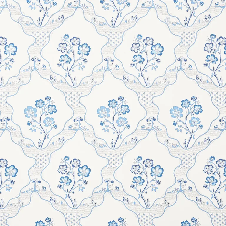 Schumacher MARELLA wallpaper, color DELFT, SKU 5008801