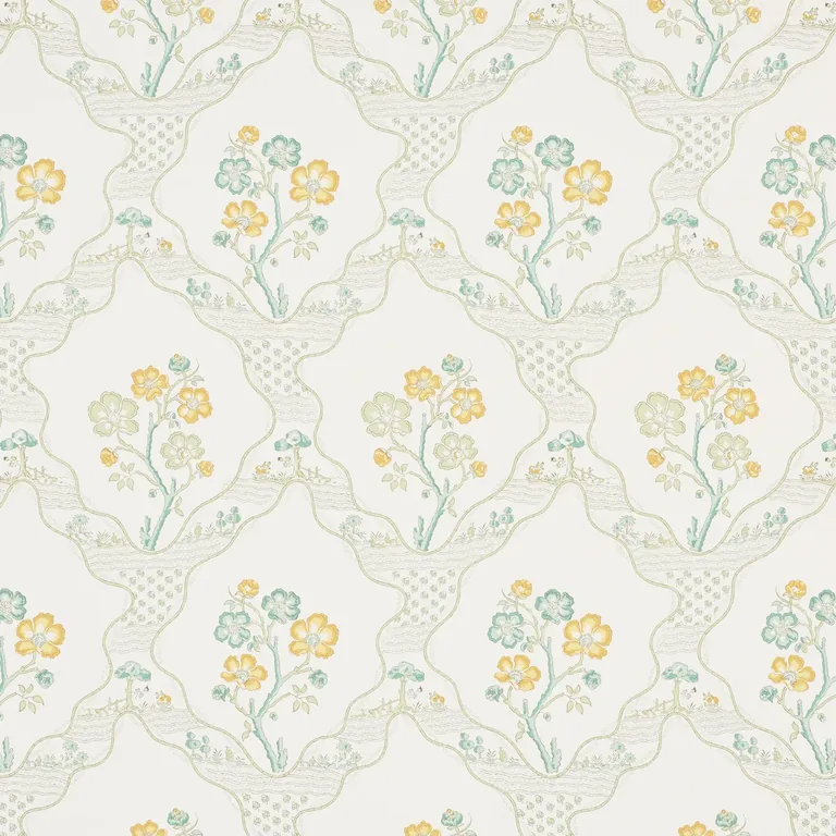 Schumacher MARELLA wallpaper, color LEAF, SKU 5008802