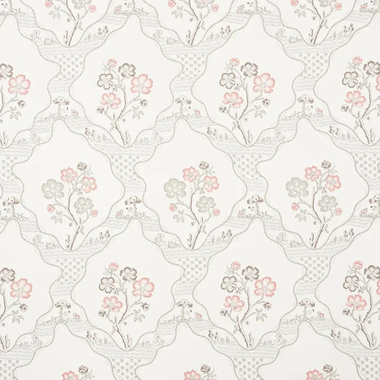 Schumacher MARELLA wallpaper, color ROSE, SKU 5008800