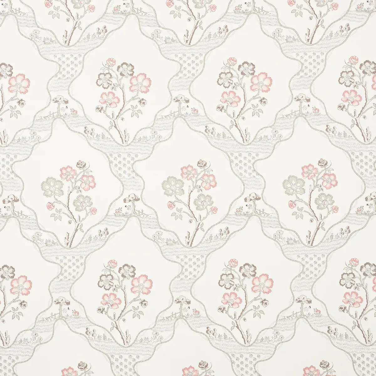 MARELLA ROSE Schumacher Wallpaper wallpaper - SKU 5008800