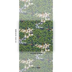 MARGARET SCHLOEMAN'S FOX CHASE NAVY & GREEN Schumacher Wallpaper wallpaper - SKU 5016151