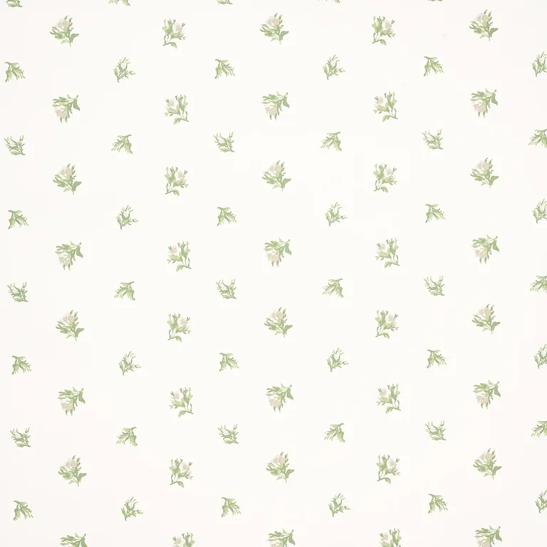 Schumacher MARGIE FLORAL wallpaper, color GRIS, SKU 5014741