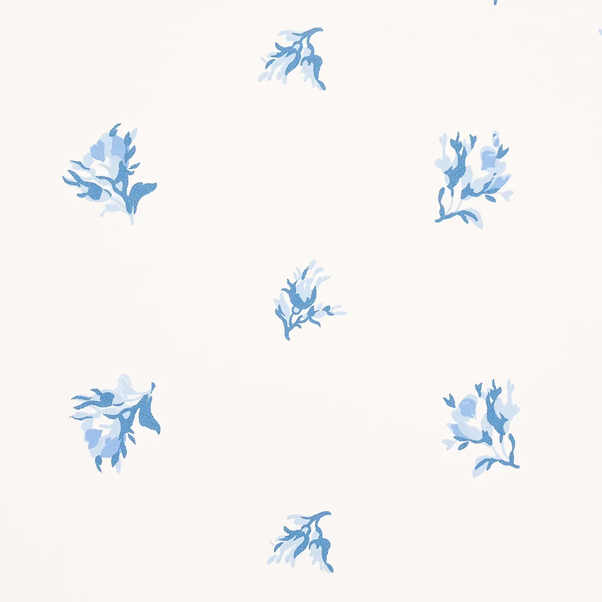 MARGIE FLORAL PORCELAIN Schumacher Wallpaper wallpaper - SKU 5014740