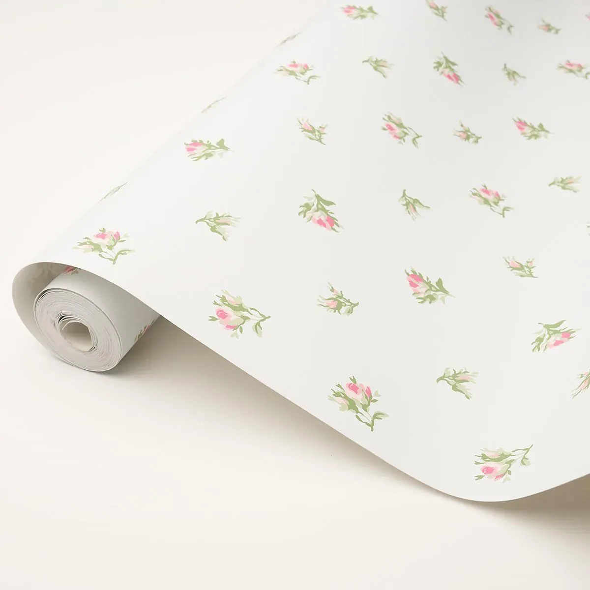 MARGIE FLORAL ROSE Schumacher Wallpaper wallpaper - SKU 5014742
