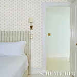 MARGIE FLORAL ROSE Schumacher Wallpaper wallpaper - SKU 5014742