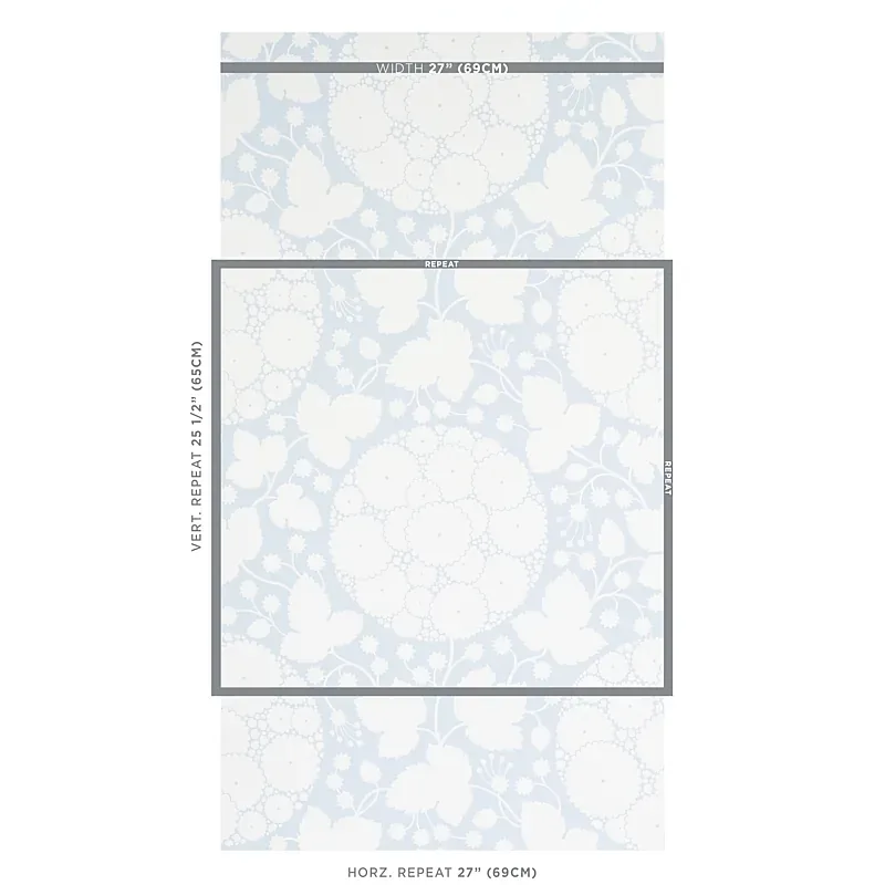 MARIANNE - SKY Schumacher Wallpaper | Wallpaper Twins MARIANNE SKY Schumacher Wallpaper wallpaper - SKU 5010723