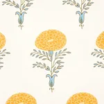 Marigold - YELLOW Schumacher Wallpaper | Wallpaper Twins Marigold YELLOW Schumacher Wallpaper wallpaper - SKU 5012071