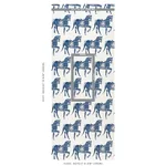 Marwari Horse - NAVY Schumacher Wallpaper | Wallpaper Twins Marwari Horse NAVY Schumacher Wallpaper wallpaper - SKU 5011130