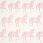 Marwari Horse - PINK Schumacher Wallpaper | Wallpaper Twins Marwari Horse PINK Schumacher Wallpaper wallpaper - SKU 5011132