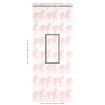 Marwari Horse - PINK Schumacher Wallpaper | Wallpaper Twins Marwari Horse PINK Schumacher Wallpaper wallpaper - SKU 5011132