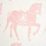 Marwari Horse - PINK Schumacher Wallpaper | Wallpaper Twins Marwari Horse PINK Schumacher Wallpaper wallpaper - SKU 5011132