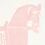 Marwari Horse - PINK Schumacher Wallpaper | Wallpaper Twins Marwari Horse PINK Schumacher Wallpaper wallpaper - SKU 5011132