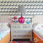 Marwari Horse - PINK Schumacher Wallpaper | Wallpaper Twins Marwari Horse PINK Schumacher Wallpaper wallpaper - SKU 5011132