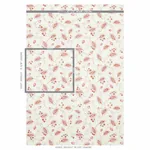 MARYAM VINE PINK & RED Schumacher Wallpaper wallpaper - SKU 5011602