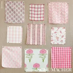 MARYAM VINE PINK & RED Schumacher Wallpaper wallpaper - SKU 5011602