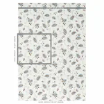 MARYAM VINE SKY & PLUM Schumacher Wallpaper wallpaper - SKU 5011601
