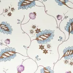 MARYAM VINE SKY & PLUM Schumacher Wallpaper wallpaper - SKU 5011601
