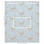 MATSUDANA - BLUE Schumacher Wallpaper | Wallpaper Twins MATSUDANA BLUE Schumacher Wallpaper wallpaper - SKU 5011991