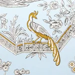 MATSUDANA - BLUE Schumacher Wallpaper | Wallpaper Twins MATSUDANA BLUE Schumacher Wallpaper wallpaper - SKU 5011991