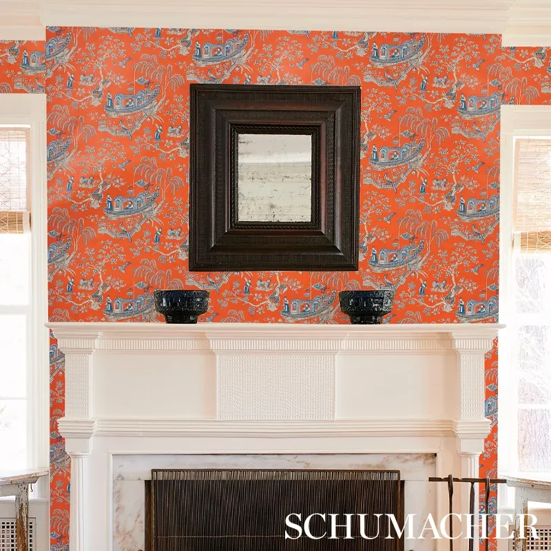 MATSUDANA - JADE Schumacher Wallpaper | Wallpaper Twins MATSUDANA JADE Schumacher Wallpaper wallpaper - SKU 5011990