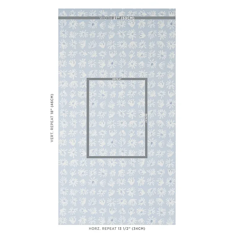 MEADOW ROCK SKY Schumacher Wallpaper wallpaper - SKU 5012232